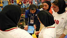 اولین پیروزی تیم ملی فوتسال دانش آموزی دختران ایران مقابل بلژیک